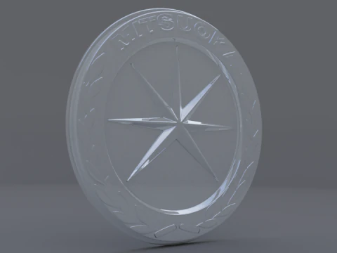Mitsuoka logo 3D Model