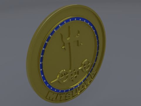Mitsuoka logo Model 3D