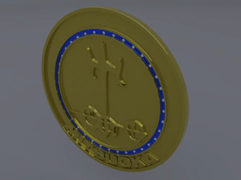 Mitsuoka logo 3D Model