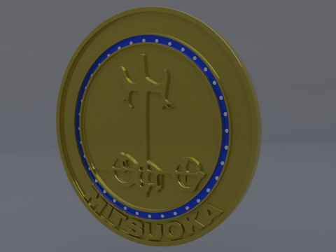 Mitsuoka logo Model 3D