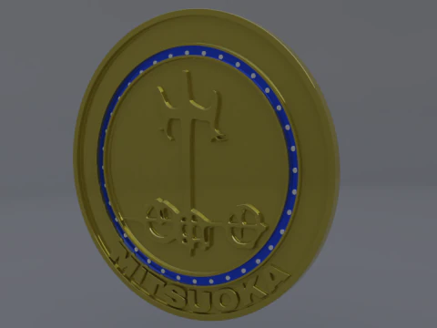 Mitsuoka logo 3D Model