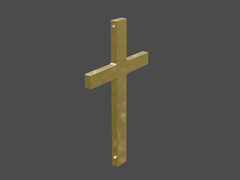 Multi purpose cross pendant 2 3D Model