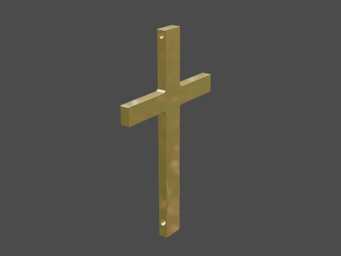 Multi purpose cross pendant 2 3D Model