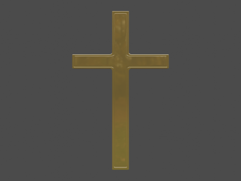 Multi purpose cross pendant 3 Modèle 3D
