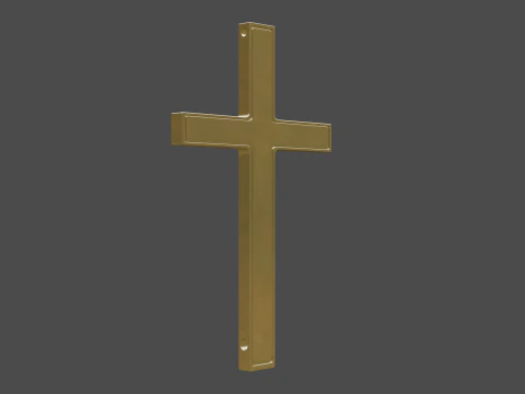 Multi purpose cross pendant 3 3D Model