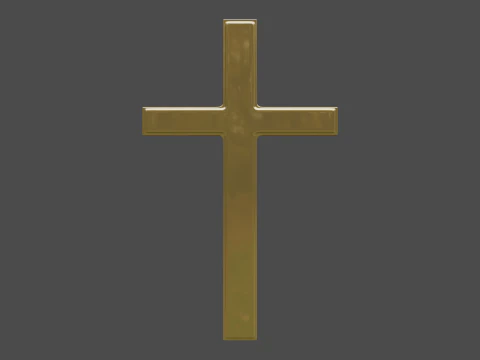 Multi purpose cross pendant 3 3D Model