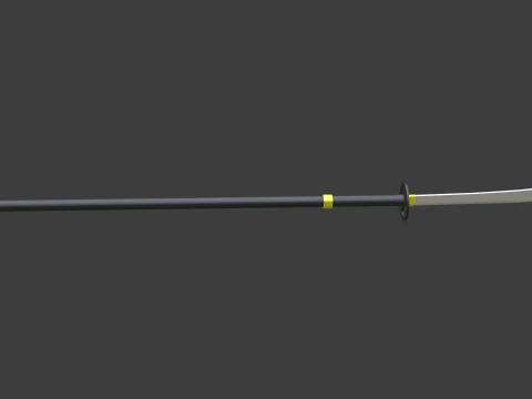 Naginata 3D Model