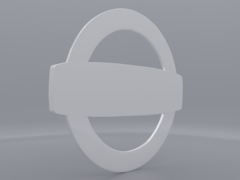 Nissan logo Modèle 3D