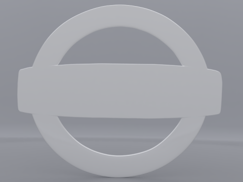 Nissan logo Modèle 3D