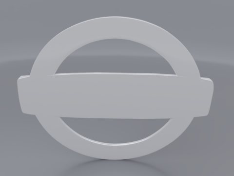 Nissan logo Modèle 3D