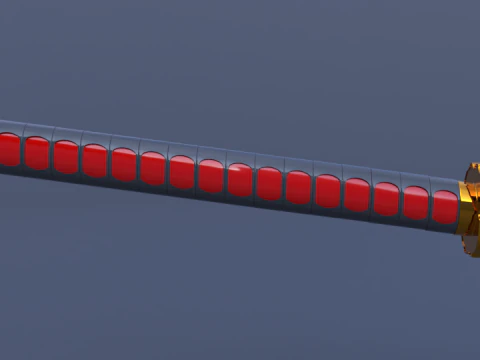 Nodachi 3D Model