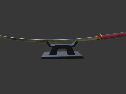 Nodachi 3D Model