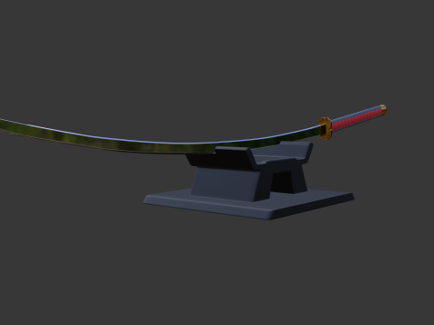 Nodachi 3D Модель