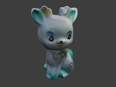 Green ornament 3D Model
