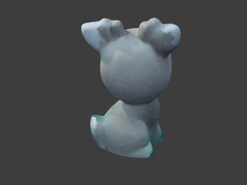 Green ornament 3D Model