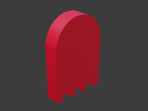 Pacman ghost 2 3D 模型
