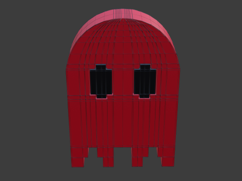 Pacman ghost 2 3D 模型