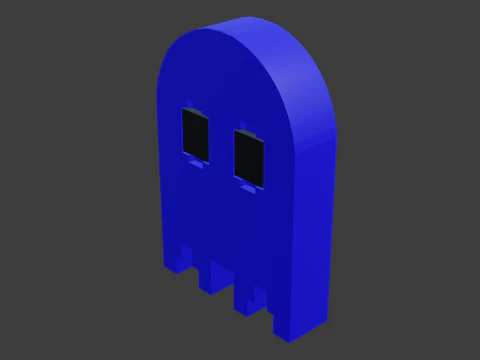 Il fantasma di Pacman 3 Modello 3D