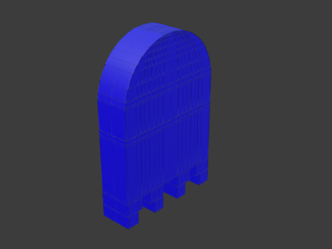 Pacman ghost 3 3D Модель