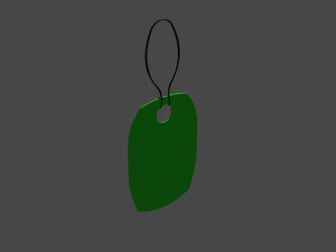 Price tag 2 3D Model
