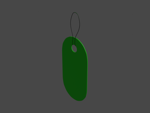 Price tag 4 Modelo 3D