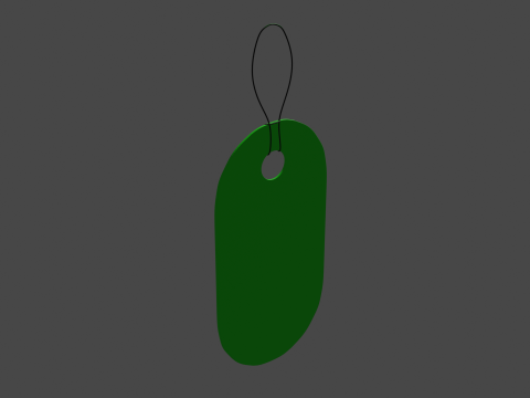 Price tag 4 3D Модель