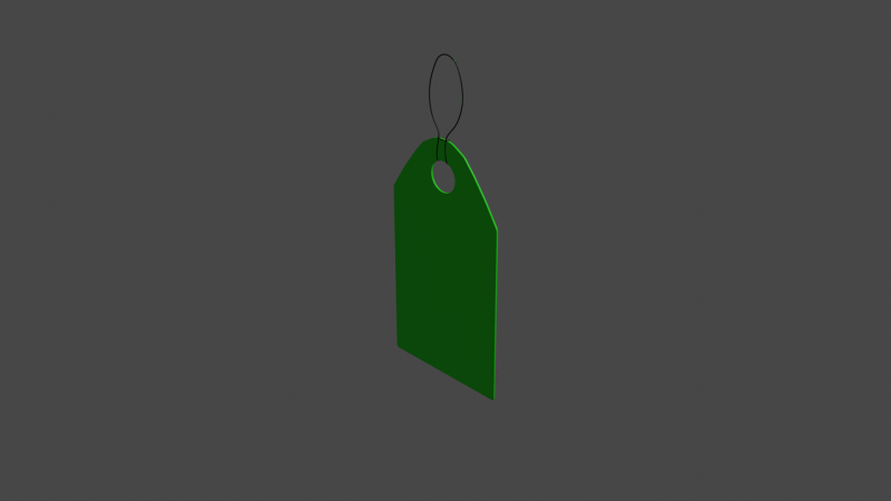Price tag 6 Model 3D .c4d .max .obj .3ds .fbx .stl .blend 