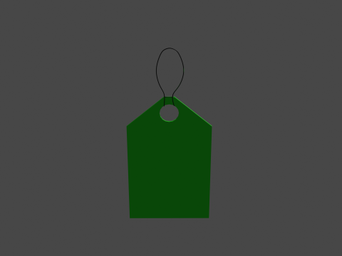 Price tag 8 Modèle 3D