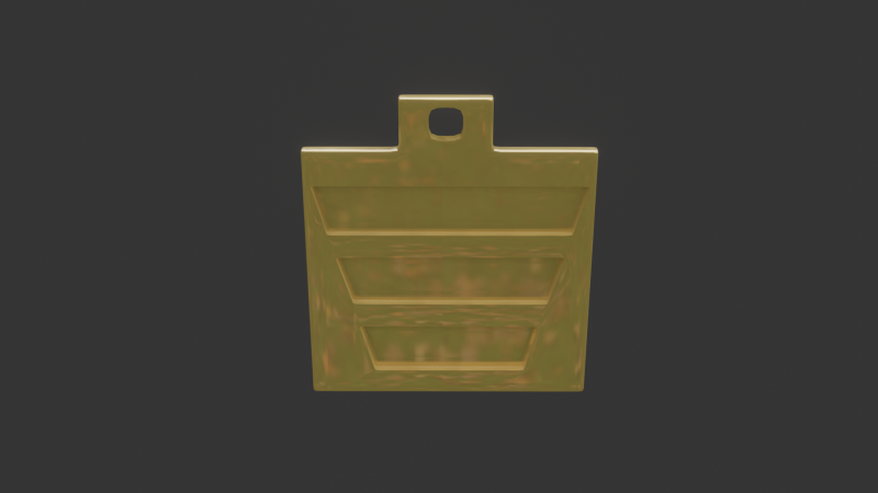 Bagua qian mk1 pendant 3D-Modell .c4d .max .obj .3ds .fbx .stl .blend 