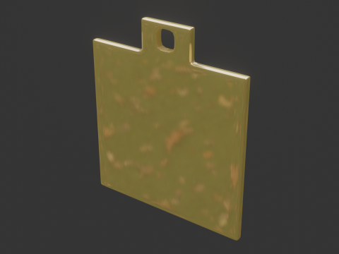 Bagua qian mk1 pendant 3D-Modell