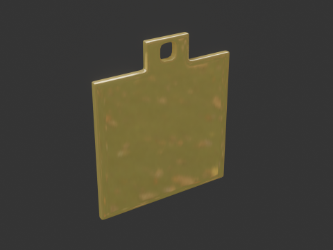 Bagua qian mk1 pendant 3D-Modell