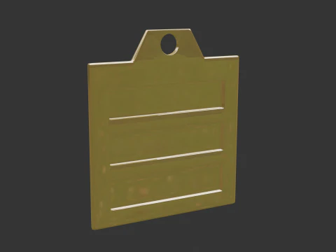 Bagua qian mk2 pendant 3D Model
