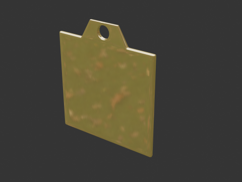 Bagua qian mk2 pendant 3D Модель