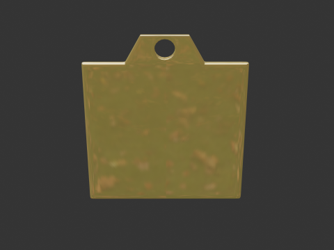Bagua qian mk2 pendant 3D Модель