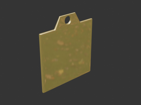 Bagua qian mk2 pendant 3D Модель