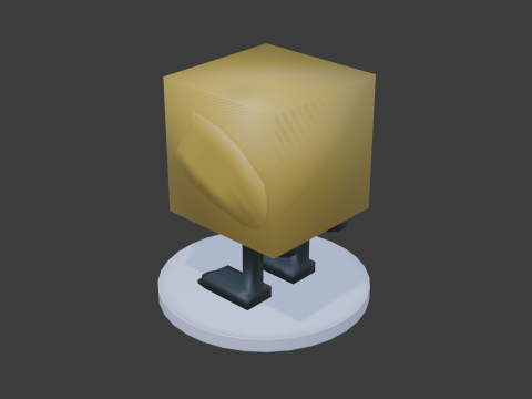 Simple owl Modello 3D