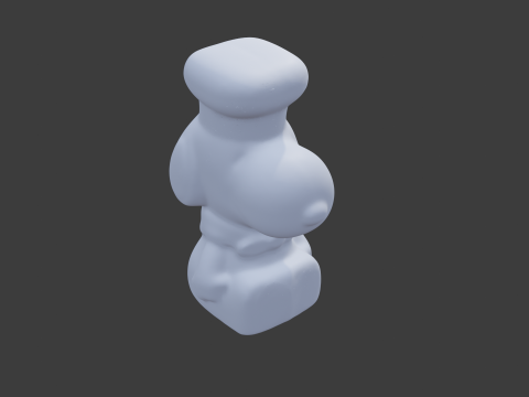 Snoopy 3D Model