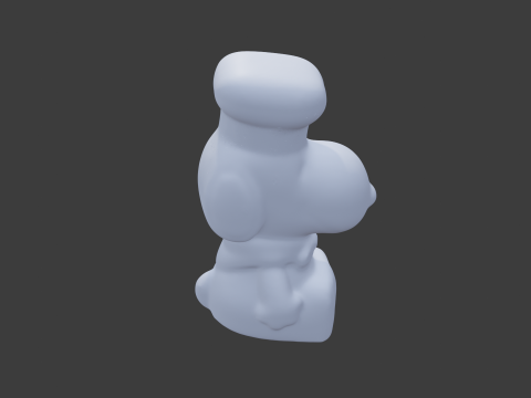 Snoopy 3D Model
