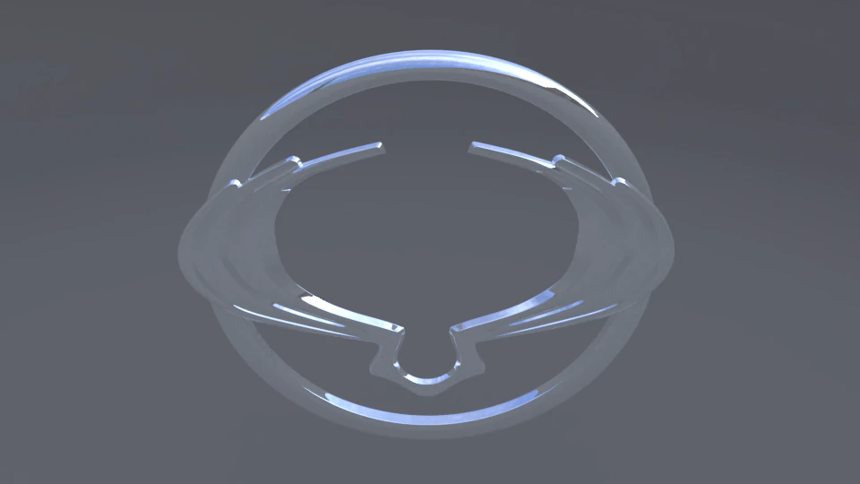 Ssangyong logo 3D Model .c4d .max .obj .3ds .fbx .stl .blend 