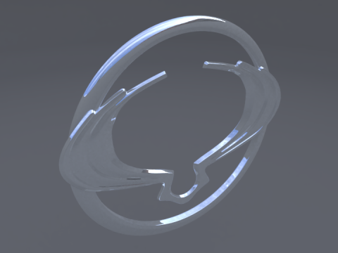 Ssangyong logo 3D Model