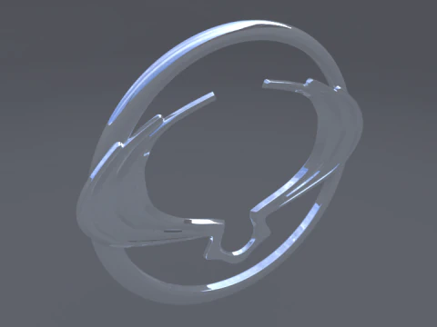 Ssangyong logo 3D Model