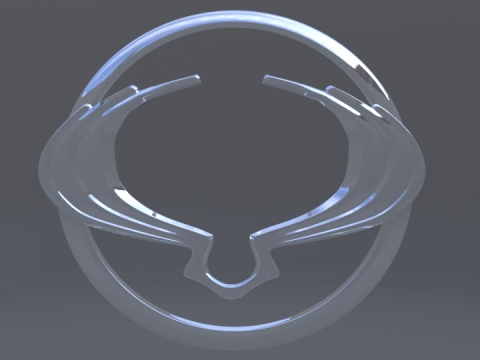 Ssangyong logo 3D Model