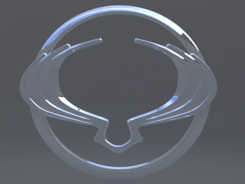 Ssangyong logo 3D Model
