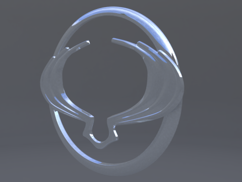 Ssangyong logo 3D Model