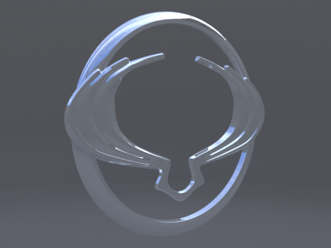 Ssangyong logo 3D Model