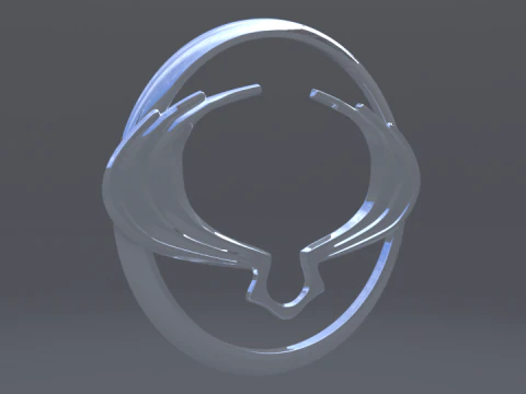 Ssangyong logo 3D Model
