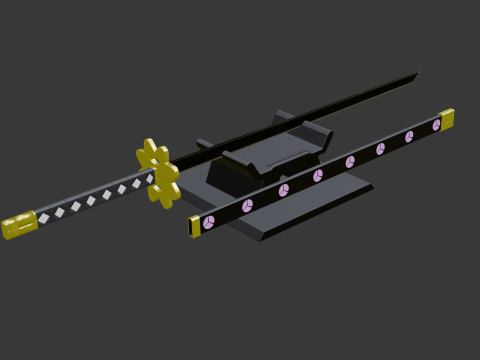 Shusui meito tang dao 3D मॉडल