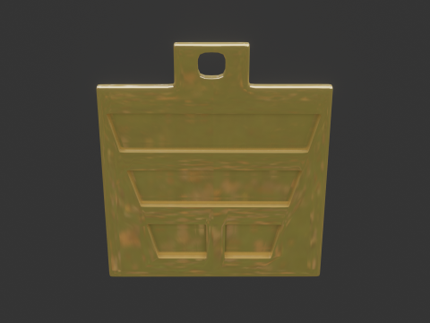 Bagua xun mk1 pendant Modello 3D