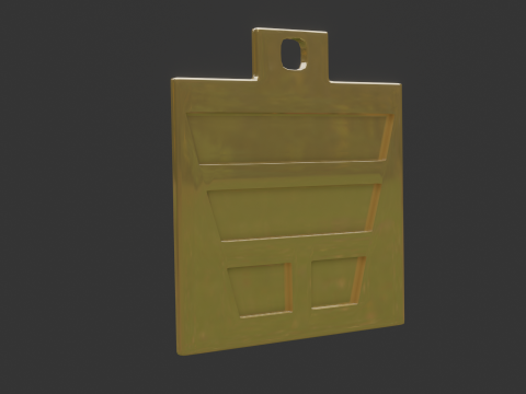 Bagua xun mk1 pendant Modello 3D
