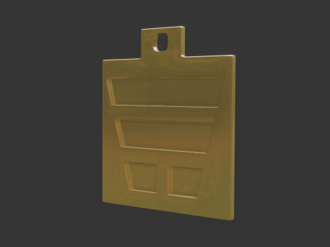 Bagua xun mk1 pendant Modello 3D